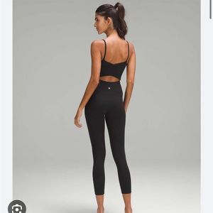 Lululemon cross back nulu yoga bodysuit 25” / Size 8